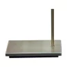 Led PIVOT table lamp, patinated brass finish. - Moinat - Table lamps