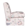 Chauffeuse modèle Américain recouvert de 5ml de tissu fleuri. - Moinat - Fauteuils