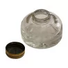 Crystal inkwell with brass stopper. 19th century. - Moinat - Wild Flowers