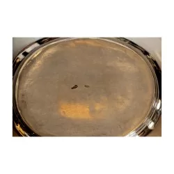 Plat en argent, provenance de la succession Famille