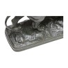 Bronze “Lion Marchant”, patine verte, signé Joseph Victor … - Moinat - Bronzes