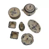 Chinese blue miniature dinner service, including 12 … - Moinat - Chinaware, Porcelain