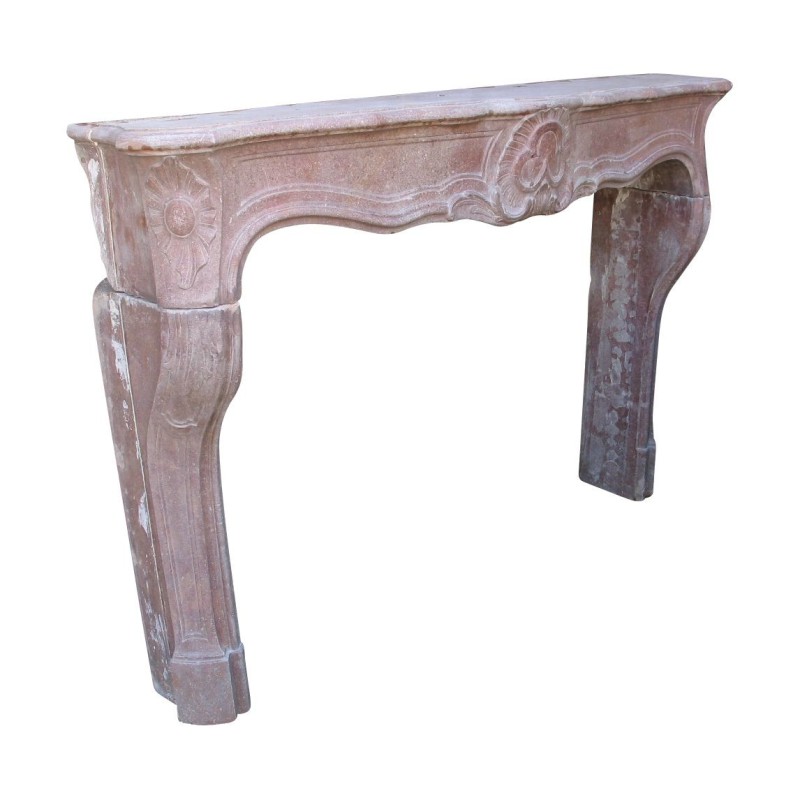Kamin aus Louis XV-Marmor in den Farben Lila und Pflaume. Frankreich … - Moinat - Kaminen, Herden, Kachelöfen Kamin aus Louis XV-Marmor in den Farben Lila und Pflaume. Frankreich … - Moinat - Kaminen, Herden, Kachelöfen