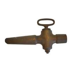 Bronze barrel neck. 19th century.