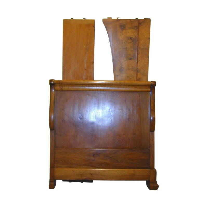 Louis - Philippe bed frame in walnut wood (185 x 95 … - Moinat - Bed frames Louis - Philippe bed frame in walnut wood (185 x 95 … - Moinat - Bed frames