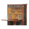 件路易十六时期桃花心木秘书柜，带 1 个翻盖、1 个抽屉和 2 个…… - Moinat - Desks : cylinder, leaf, 写字桌