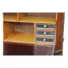 件路易十六时期桃花心木秘书柜，带 1 个翻盖、1 个抽屉和 2 个…… - Moinat - Desks : cylinder, leaf, 写字桌