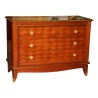 Chest of 3 drawers inlaid with diamonds, in the style of - Moinat - Chests of drawers, Commodes, Chifonnier, Chest of 7 drawers