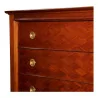 Commode 3 drawers inlaid in diamond, in the style of … - Moinat - Chests of drawers, Commodes, Chifonnier, Chest of 7 drawers