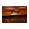 French-style billiard table in inlaid wood and rosewood, with - Moinat - Bridge tables, Changer tables