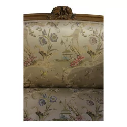 Корзина для дивана в стиле Людовика XV из бука, украшенная резьбой…