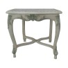 Régence caned chair in carved wood with white and green patina, … - Moinat - Chairs