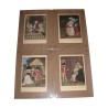 Lot de 4 gravures “Scènes Galantes”. 19ème siècle. - Moinat - Gravures