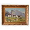 Ölgemälde auf Leinwand Les Grisons, signiert M. GENAND (Nr - Moinat - Gemälden - Landschaften