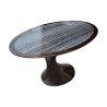 Large BEND model dining room table on a curved leg, … - Moinat - Dining tables