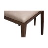 Set of 6 chairs in cherry wood covered in calfskin … - Moinat - Chairs