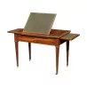 小路易十六办公桌，带护套腿，木质镶嵌…… - Moinat - 书桌