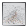 幅现代绘画“Bonshommes à Rolle”手工作品 - Moinat - 画 - 各种的