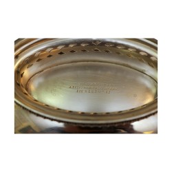 Coupe ovale en argent 925, signé sous base Goldsmith & …