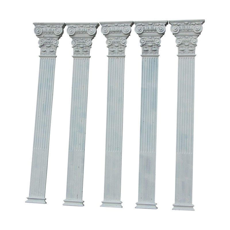 Ensemble de 5 + 1 pilastres ou colonnes de décoration avec … - Moinat - Accessoires de décoration Ensemble de 5 + 1 pilastres ou colonnes de décoration avec … - Moinat - Accessoires de décoration
