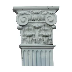 Ensemble de 5 + 1 pilastres ou colonnes de décoration avec …