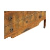 Louis XVI Kommode mit 2 Schubladen, in Nussbaum furniertem Holz mit … - Moinat - Kommoden, Schubladenstöcke, Semainer