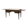 Louis XVI style desk in wood with leather writing desk - Moinat - Desks