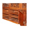 Grande bibliothèque - vitrine "Breakfront" Regency en bois - Moinat - Etagères, Bibliothèques, Vitrines