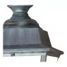 Garden bollard, Chenonceau model on base, patina finish... - Moinat - Standing lamps