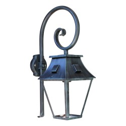 Applique murale de jardin modèle Vieille France, en aluminium
