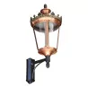 Садовый настенный светильник модели Лувр, медная отделка … - Moinat - Бра (настенные светильники)