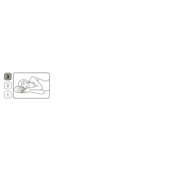 个来自 Moinat 系列的 EDELWEISS 枕头，高款 (3/3)，