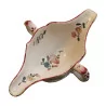 oval sauce boat with 2 handles in earthenware from Lunéville, decorated … - Moinat - Chinaware, Porcelain