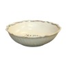 Round earthenware dish or compote, polychrome decoration of a bouquet … - Moinat - Chinaware, Porcelain