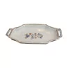 Bannette (Plat) en faïence de Sincery, de forme octogonale … - Moinat - Porcelaine