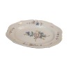 Earthenware dish with contoured edge with polychrome decoration of … - Moinat - Chinaware, Porcelain