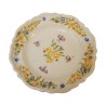 Assiette en faïence avec décor polychrome de fleurs au centre … - Moinat - Porcelaine