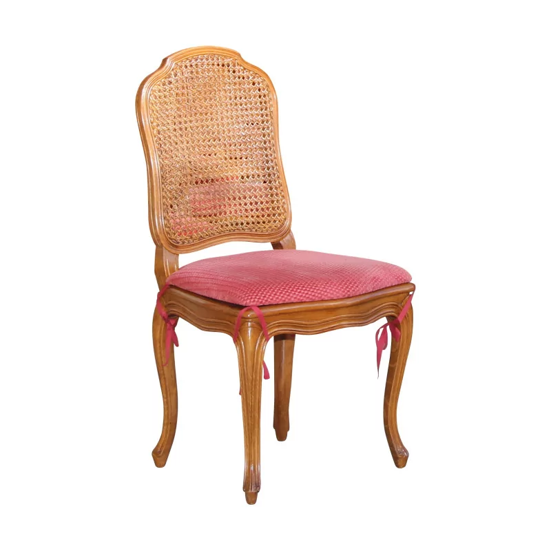 A Louis XV Chair in beech wood with patina - Moinat - Chairs
