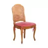 路易十五椅子，采用山毛榉木制成，带有古铜色 - Moinat - 椅子