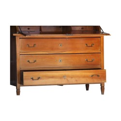 Directoire desk in cherry wood mounted on a fir tree, 3 …