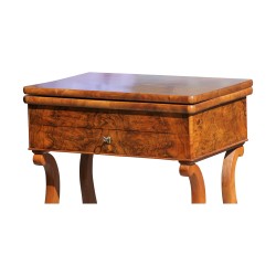 игровой стол Louis Philippe из орехового дерева. Швейцария (Вауд), …