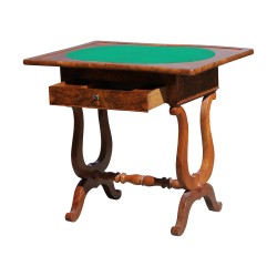игровой стол Louis Philippe из орехового дерева. Швейцария (Вауд), …