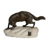 Bronze Fox & Rabbit 在 Clovis-Edmond MASSON 底座上签名…… - Moinat - 青铜器