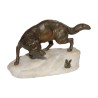 Bronze Fox & Rabbit 在 Clovis-Edmond MASSON 底座上签名…… - Moinat - 青铜器
