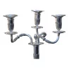 Paire de chandeliers en argent (2.110kg) Papus et Dautun, … - Moinat - Bougeoirs, Chandeliers