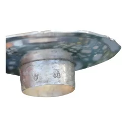 Paire de chandeliers en argent (2.110 kg) Papus et Dautun,