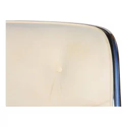 desk chair in cream white alcantara leather, …