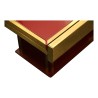 Vintage-Esszimmerset aus rot lackiertem Holz und - Moinat - Esstische