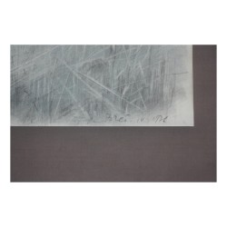 Zeichnung - Aquarell Bord du Lac mit Ente, unten signiert …
