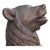 Bear armchair Brienz seat in linden wood, carved and - Moinat - Armchairs